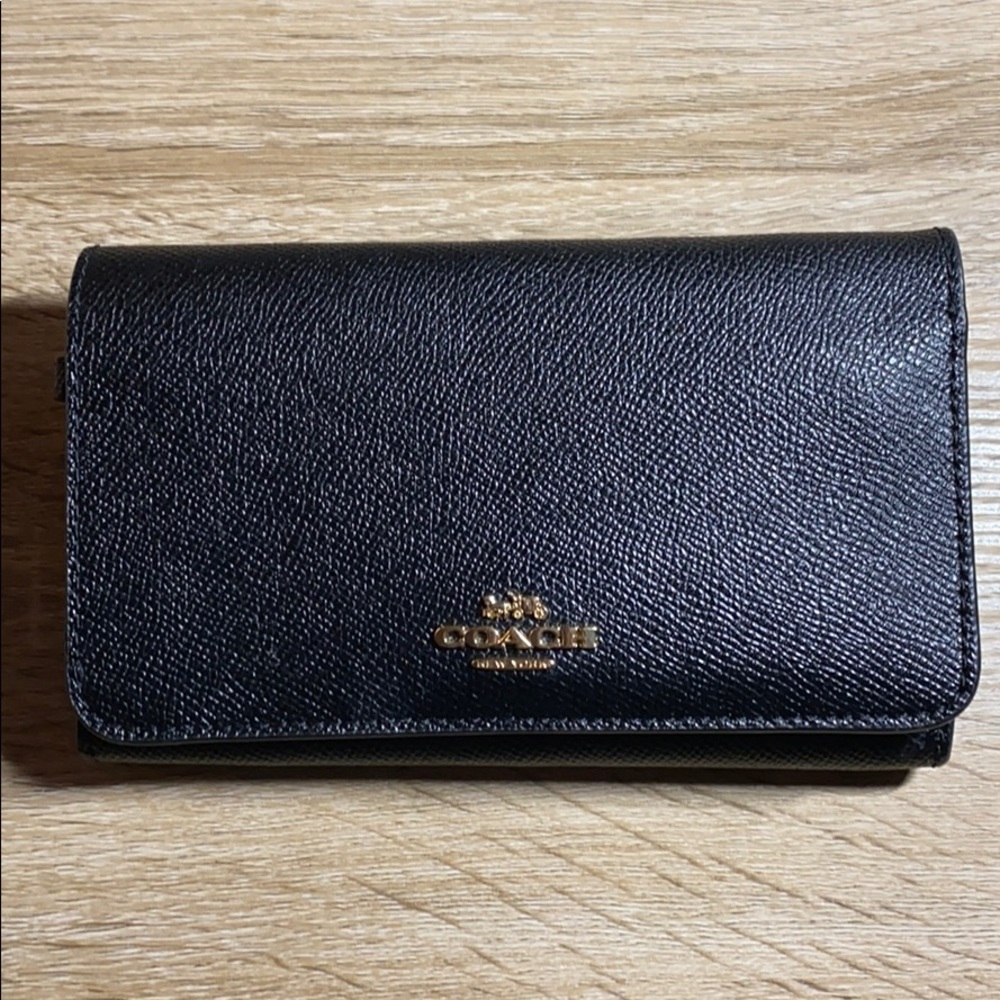 Coach Snap Closure Wallet